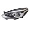 Far Ford Fiesta, 08.2017-2023, montare fata, stanga, cu lumini de zi tip LED; H1+H7+LED+PY21W+W5W; electric; cu motor; Omologare: SAE; halogen, TYC