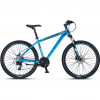 Bicicleta MTB Mosso Wildfire M Hidraulic, roata 27.5&quot;, cadru 16&quot;, culoare albast PB Cod:3273116006
