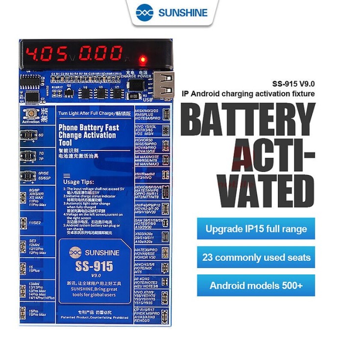 Activator si incarcator baterie telefon mobil Sunshine SS-915 V9.0