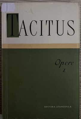 Tacitus Opere vol 1 foto
