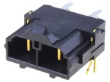 Soclu cablu-placă Mini-Fit Sr 10mm 2 pini aurit