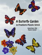 A Butterfly Garden in Freeform Peyote Stitch foto