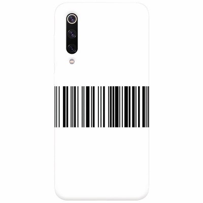Husa silicon pentru Xiaomi Mi 9, Bar Code foto