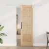 Ușa glisantă cu set de accesorii 61x198.5 cm Lemn masiv de pin