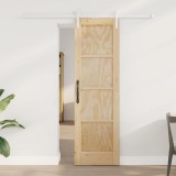 Ușa glisantă cu set de accesorii 61x198.5 cm Lemn masiv de pin