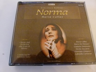 Norma- Bellini, Callas, 2 cd foto