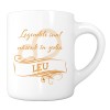Cana alba personalizata &quot;Legendele sunt nascute in zodia Leu&quot;, INOVATIX&reg;. 330ml, Oem