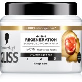 Schwarzkopf Gliss Total Repair masca pentru regenerare pentru păr uscat și deteriorat 400 ml