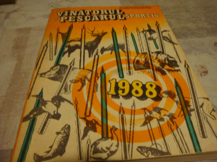 Almanahul vanatorului si pescarului sportiv - 1988