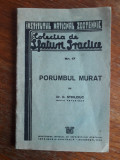 Porumbul murat - Dr. D. Strilciuc 1942 / R7P2F, Alta editura