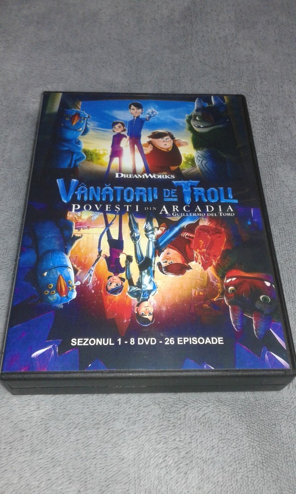 Vanatorii de Troli - Povesti din Arcadia - Trollhunters 16 DVD dublat  romana, dream works | Okazii.ro