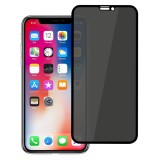Folie Sticla Privacy 5D MyStyle&reg; Apple iPhone XR, Protectie Ecran, Full Glue, Transparent/Negru, 10H