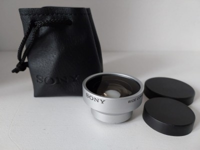 ** Obiectiv Teleconvertor SONY VCL-0630 S Wide Conversion Lens x0.6, Japan foto