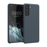 Husa pentru Samsung Galaxy S21, Silicon, Albastru, 54056.202
