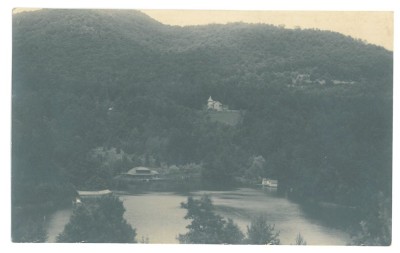 5619 - SOVATA, Mures, Lacul Ursu, Romania - old postcard, real Photo - unused foto