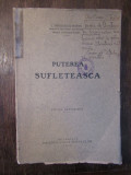 Puterea sufleteasca - C. Radulescu Motru,1930