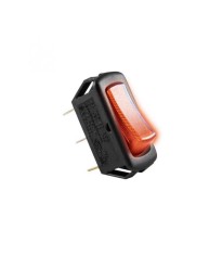 Comutator ON-OFF basculant bec rosu 1 circuit 2 pozitii incastrare 31x11mm 250V 10A HOME foto