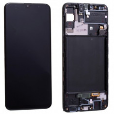 DISPLAY LCD CU TOUCHSCREEN SAMSUNG A307 GALAXY A30S NEGRU ORIGINAL