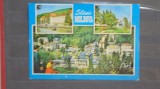 RSR - SLANIC MOLDOVA - 3 VEDERI DIN STATIUNE - 1973 - CIRCULATA, TIMBRU SEC.