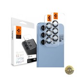 Folie de protectie Camera spate Spigen EZ FIT pentru Samsung Galaxy S25 S931 Sticla Securizata Set 2 bucati Transparenta AGL09092