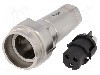 Conector circular, mama, 3 pini, BULGIN - PXM7011/03S/ST/1315/SN