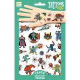 Tatuaje Djeco Supereroi