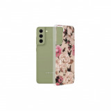 Husa Compatibila cu Samsung Galaxy S21 FE 5G Techsuit Marble Mary Berry Nude