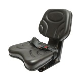 Scaun universal pentru tractor, reglabil, negru, cu centura de siguranta