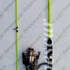 SET Lanseta WB fibra sticla plina 2,40m cu Mulineta FL EFB5000 6 rulmenti