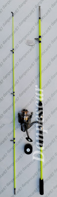 SET Lanseta WB fibra sticla plina 2,10m cu Mulineta FL EFB5000 6 rulmenti foto