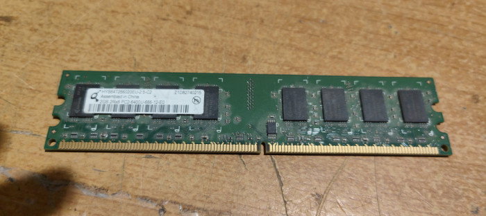 Ram PC Quimonda 2GB PC2-6400U HYS64T256020EU-2