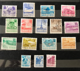 Romania (1971) LP 760 - Uzuale (16 valori), stampilate