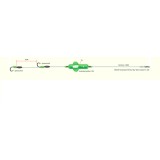 MADCAT Screaming Profi River Rig Worm &amp; Squid 1.00mm Nr.6/0 180cm 20g, DAM