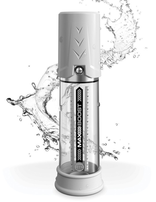 Pompa Pentru Penis Max Boost, Alb