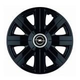 Cumpara ieftin Set 4 capace roti Creative REY&reg;, potrivite jantelor de R14, pentru Opel, model Cosmos Grafit, Autohelix MSA