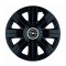 Set 4 Capace Roti, potrivite jantelor de R14, pentru Opel, model Cosmos Negru