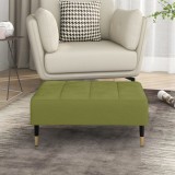 vidaXL Taburet, verde deschis, 78x56x32 cm, catifea 337815