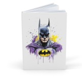 Agenda/Jurnal pentru copii, 100 file, foaie alba, Batman (Marvel)