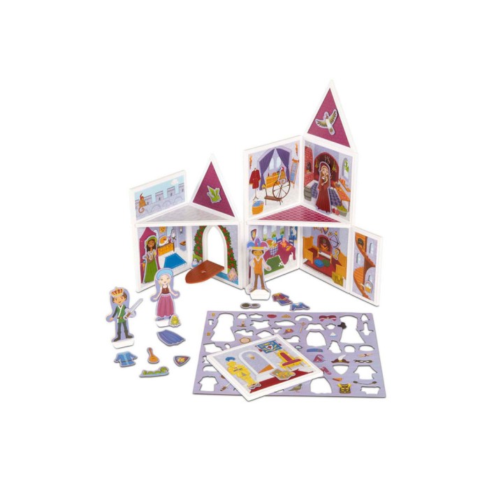 Set de joaca magnetic Castel medieval - Melissa &amp; Doug