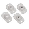Set Roti Adezive, Model 360░, Capacitate 8kg, Alb, 4 Bucăți, Oem