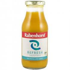 Smoothie Refresh cu Ananas si Ghimbir Bio 240ml Haus Rabenhorst