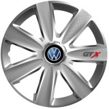 Cumpara ieftin Set 4 Capace Roti GTX Gri R16, Pentru Volkswagen