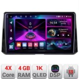 Navigatie Toyota Corolla/Auris 2018- A-388 4+64 InCell Display 1K Android Waze USB Navigatie Internet Youtube Radio CarStore Technology