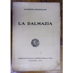 LA DALMAZIA de GIUSEPPE PREZZOLINI (1915)