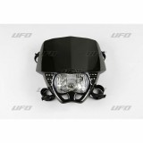 Carene Far Moto Cruiser Neagra MX_NEW PF01707001 UFO Plast, Lampa 12V/35W, Montaj Universal