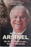 De la Dolhasca pe... Calea Victoriei. Maria Capelos intr-o discutie amicala cu Alexandru Arsinel