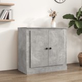 vidaXL Servantă, gri beton, 70x35,5x67,5 cm, lemn prelucrat