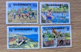 Seria Completa 4 Timbre Nestampilate Guernsey 1981 - Anul Persoanelor cu Dizabilitati -A48