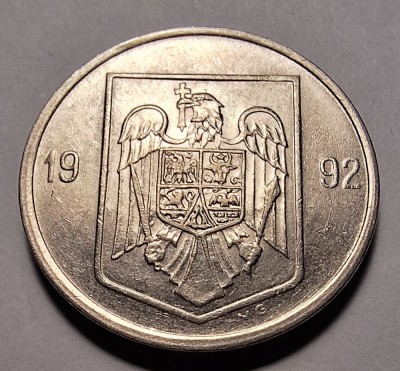 Moneda 5 leu 1992 (#2) foto