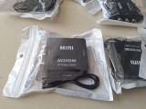 Convertor AV (RCA) la HDMI 1080p cu alimentare USB &ndash; Nou